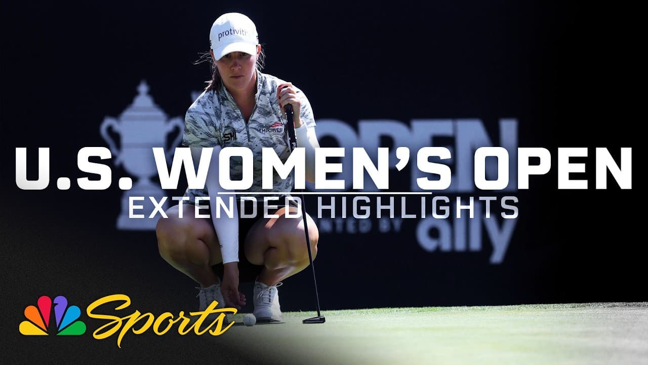 LPGA Tour Highlights 2026: U.S. Women's Open, Round 1 | Golf on NBC Sports