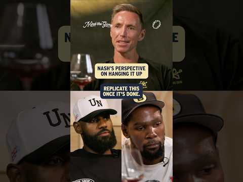 Steve Nash's bittersweet moment when it's time to walk away from the game #nba #basketball #shorts