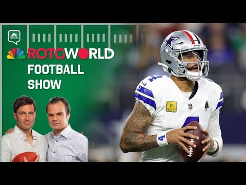 Christmas Day Preview: Cowboys-Commanders, Lions-Vikings | Rotoworld Football Show (FULL SHOW)