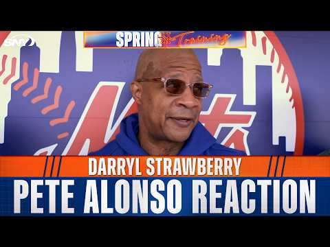 Darryl Strawberry explains Pete Alonso comments about leaving the Mets
