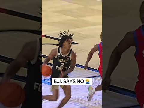 B.J. Edwards is a menace on the defensive end 😤 #smu #gomustangs #collegebasketball #accbasketball