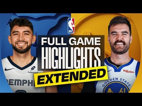 EXTENDED: GRIZZLIES at WARRIORS | FULL GAME HIGHLIGHTS | February 9, 2026