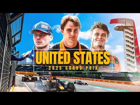 United States GP Showdown: Verstappen, Norris, Piastri Title Fight! | ESPN F1