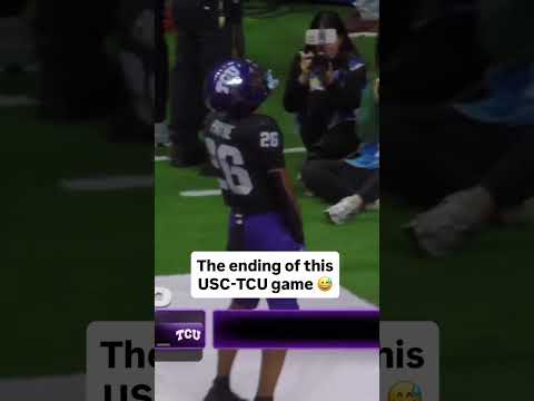 TCU with the overtime win in the Valero Alamo Bowl 🔥