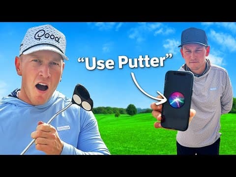 I Let Siri Control My Golf Round!