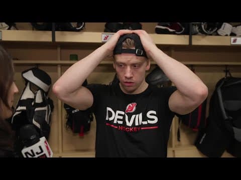 Bratt and Kovacevic speak after Devils practice in Seattle