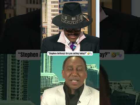 Cam said not so fast, Stephen A. 🍿