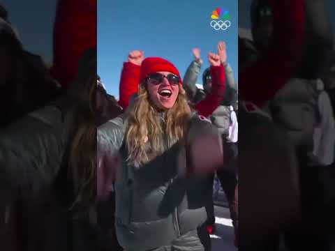 King. Again. 👑❄️  Mikaël Kingsbury strikes gold!