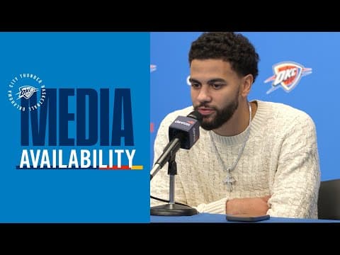 Ajay Mitchell on building every single game | Post Game Media | November 23, 2025