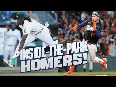 EVERY inside-the-park home run we saw in 2025! (Bailey, Butler, Duran AND MORE!) 😳