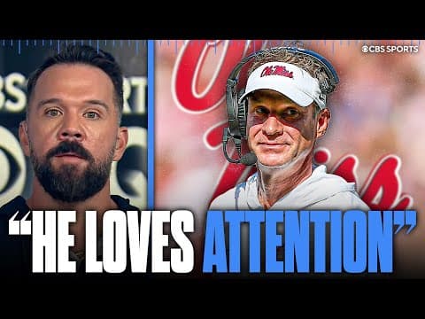 Lane Kiffin to decide future AFTER Egg Bowl | Does he stay at Ole Miss or leave for LSU or Florida