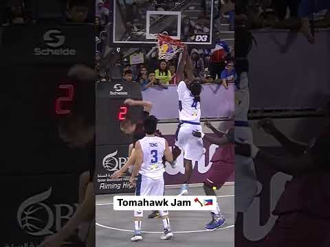 Delivered with authority 😤 Via: FIBA3x3 #3x3basketball