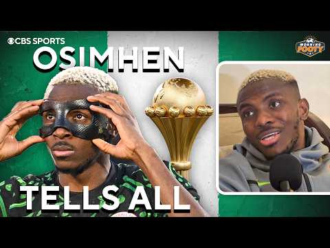Victor Osimhen: "If we [win AFCON] it's going to be MASSIVE for us" 🇳🇬
