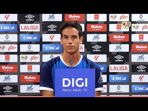 Íñigo Pérez previa del Rayo Vallecano - RC Celta