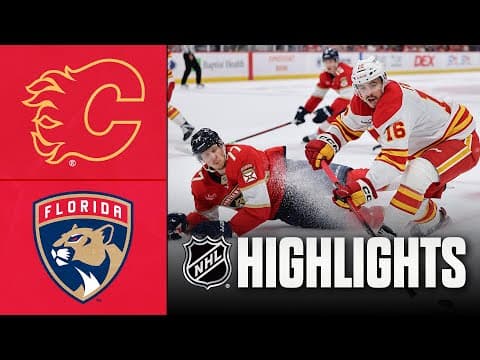 Flames vs. Panthers | NHL Highlights | November 28, 2025