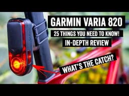 Garmin Varia RearVue 820 Radar In-Depth Review: Actually Worth It?