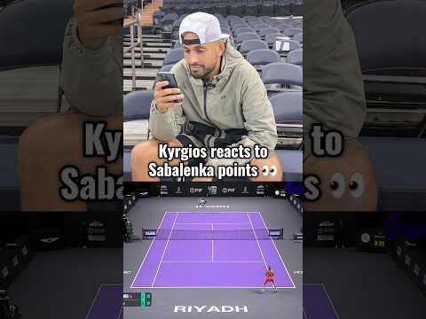 Nick is locked in 🔒 ahead of the Battle of the Sexes 🔥 #nickkyrgios #arynasabalenka