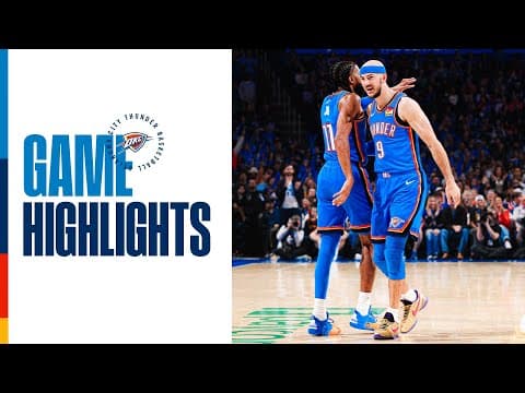 OKC Thunder vs Portland Trail Blazers | Game Highlights | November 23, 2025