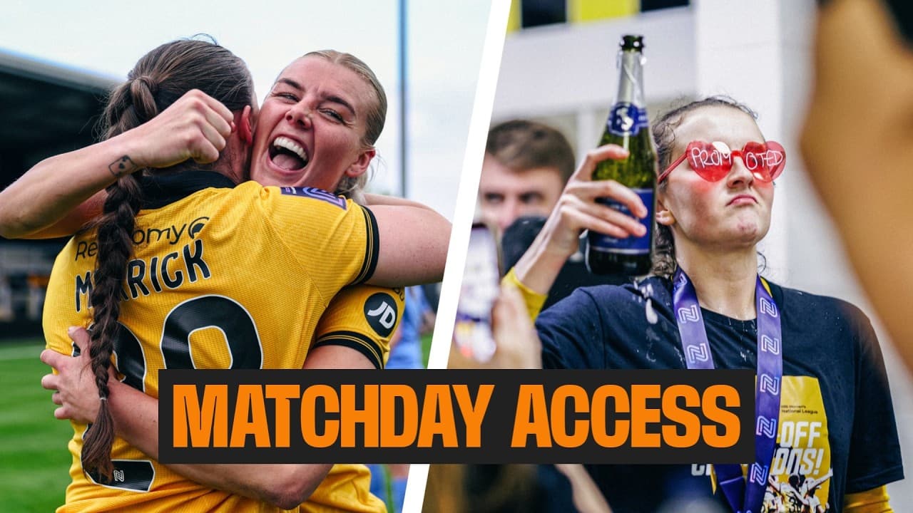All the celebrations as Wolves Women secure promotion to WSL2!