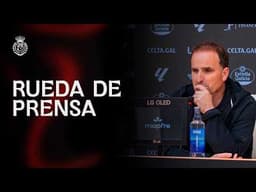 Rueda de prensa pospartido J25 de Jagoba Arrasate | RCD Mallorca