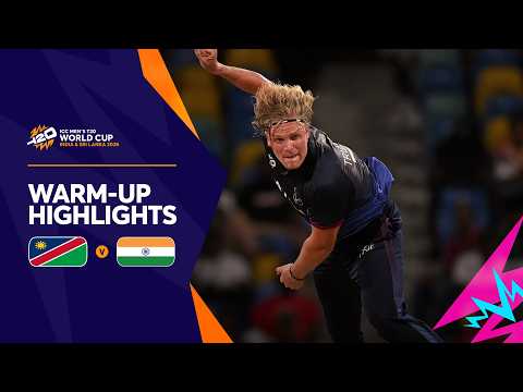 Namibia v India A | Match Highlights | T20WC 2026 Warm-ups