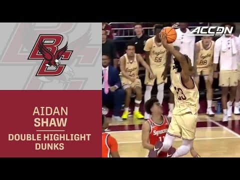 Boston College's Jayden Hastings Has A Vendetta Against The Rim