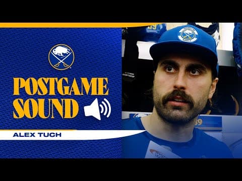 "We Need To Keep Responding" | Alex Tuch After 9-3 Win Over Blackhawks | Buffalo Sabres