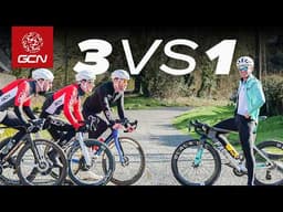 Is One Pro Cyclist Faster Than 3 GCN Presenters?