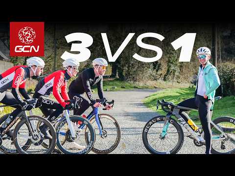 Is One Pro Cyclist Faster Than 3 GCN Presenters?