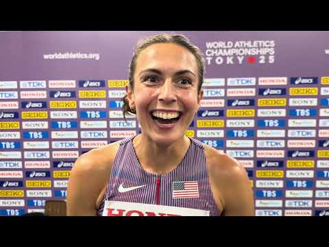Sage Hurta-Klecker Happy that 1:58.4 Felt Easy And Takes Confidence From Team Success