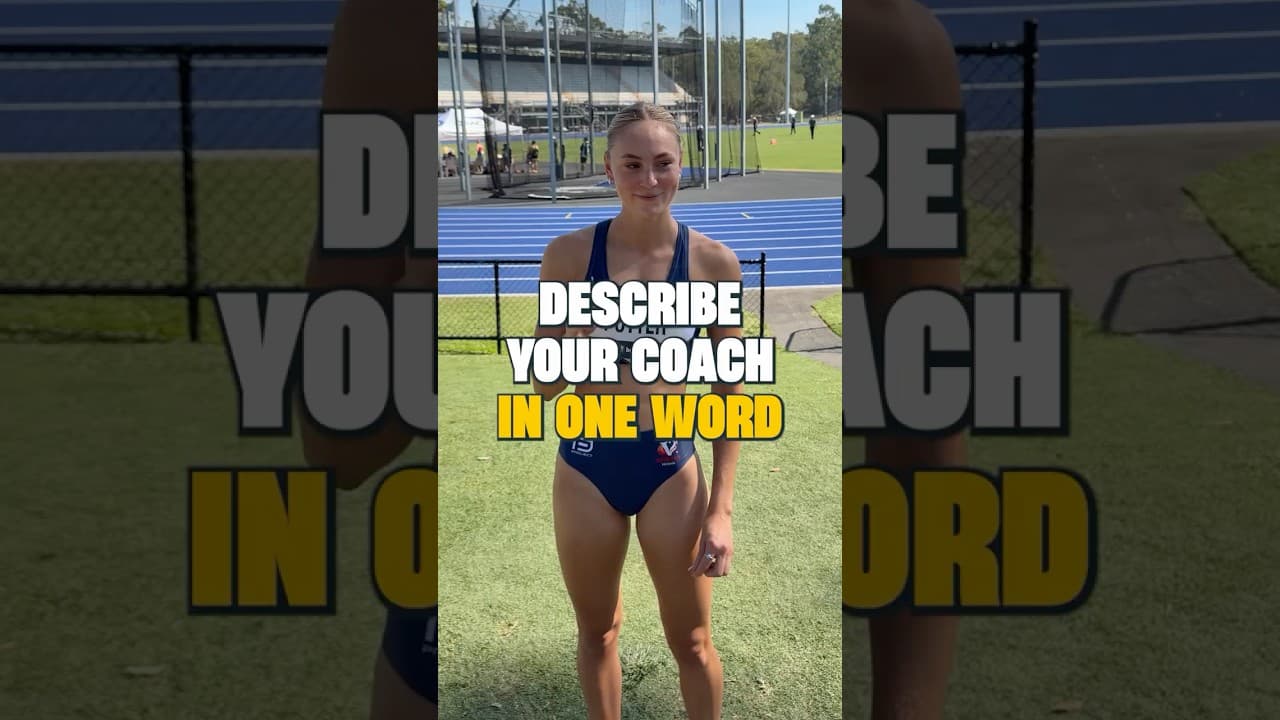 Describe Your Coach in One Word 👀🤩