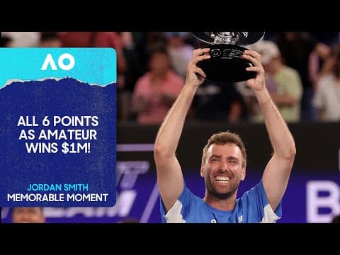 Amateur Wins 1 Point Slam | 1 Point Slam | Australian Open 2026