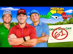 3 Pro Golfers Play Easiest Golf Course in Florida..