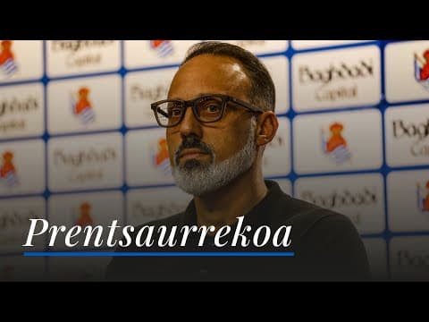 RUEDA DE PRENSA POSPARTIDO 23:15 | Pellegrino Matarazzo | Real Sociedad - Atlético de Madrid
