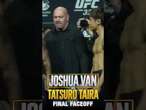 Joshua Van vs. Tatsuro Taira FINAL FACEOFF | UFC 328 | MMA Fighting