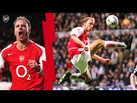 EVERY Dennis Bergkamp Goal For Arsenal | Premier League