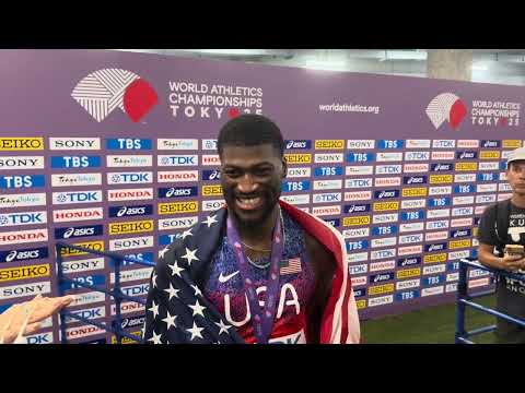 Cordell Tinch wins 2025 World 110m hurdle title after 3-year break from sport