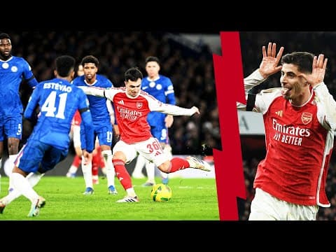 SPECTACULAR Arsenal Goals vs Chelsea Ft Martin Zubimendi & Kai Havertz