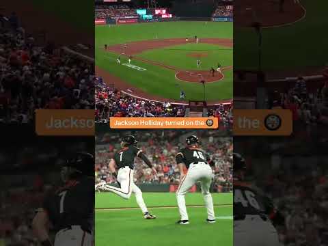 Jackson Holliday scored from 2nd base on a wild pitch 😤