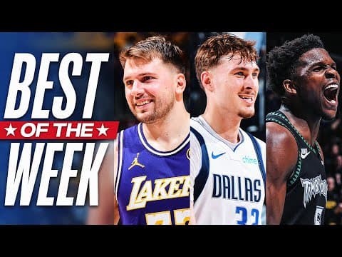The BEST MOMENTS of Week 6 | 2025-26 NBA Season