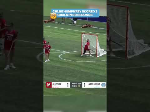 She completed a first-quarter hat trick just seven minutes into the game 🔥