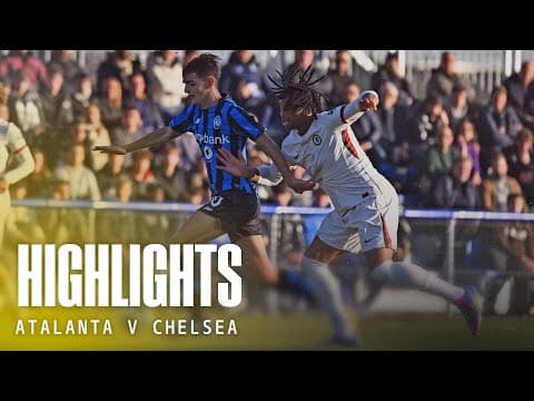 Highlights Atalanta-Chelsea 1-3 | UEFA Youth League 2025/26 MD6