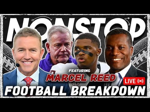 Brian Kelly fired, Marcel Reed Joins the Show, and Who will make it in the Playoff? | Nonstop EP. 7