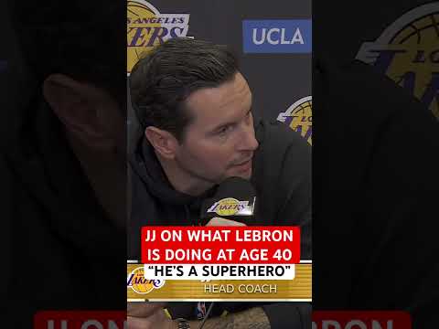 JJ speaks ahead of LeBron’s 2025-26 season debut!