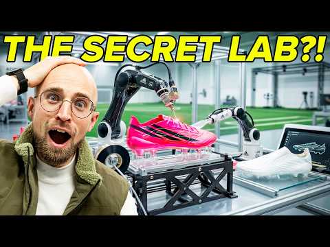 I went inside adidas' SECRET innovation lab!