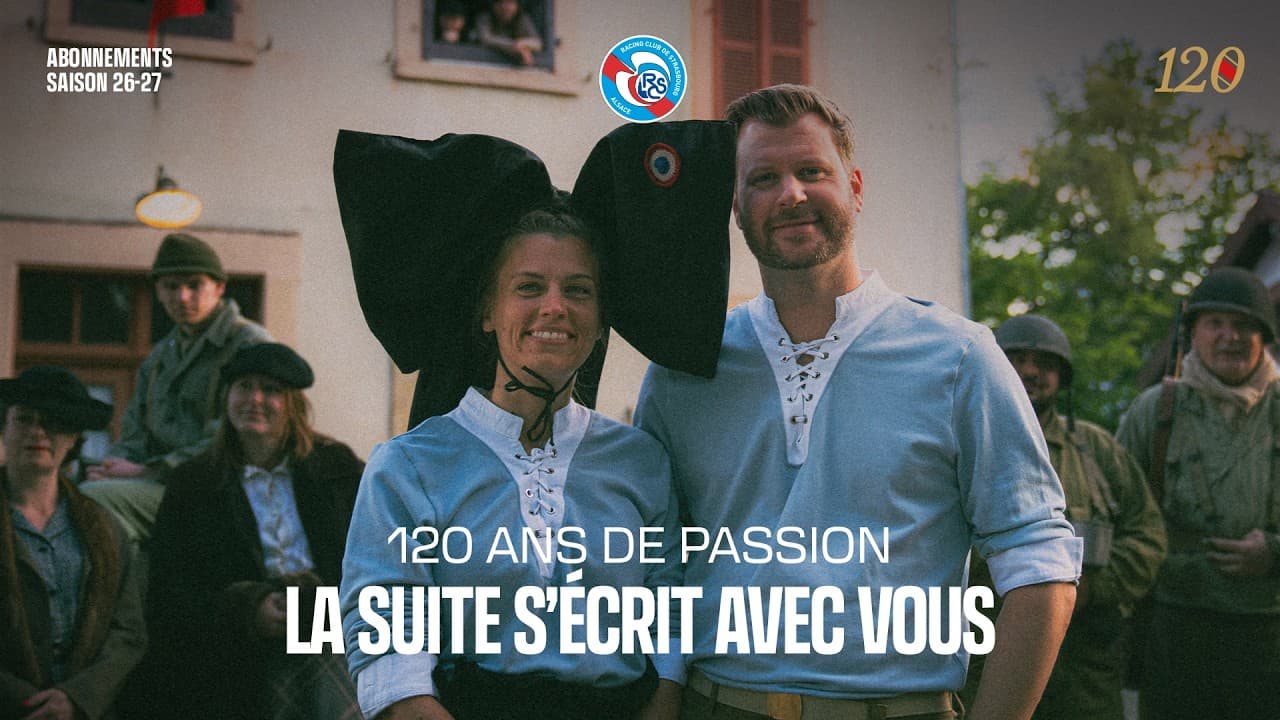 120 ans de passion, la suite s'écrit avec vous 💙