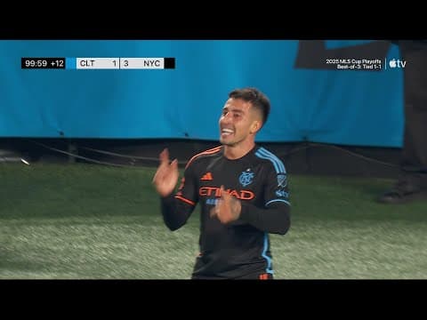 Nico Fernández Mercau DAGGER CLINCHES GAME 3!! | 2025 Audi MLS Cup Playoffs
