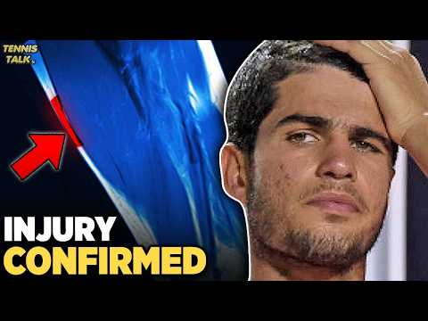 Alcaraz Injury after loss to Sinner at ATP Finals 2025 | Tennis News