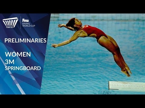 Watch Now: 3m Women Prelims | FINA Diving World Cup 2021 Highlights