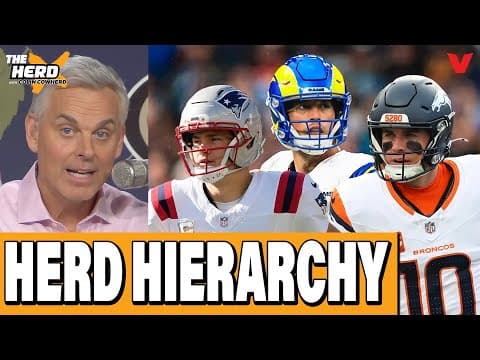 Colin Cowherd’s Week 12 Herd Hierarchy: Rams, Seahawks, Broncos, Patriots, Chiefs | THE HERD NFL